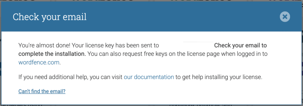 Wordfence Security Set up 4 1