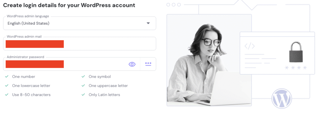 Hostinger 1 Click WordPress Install 2